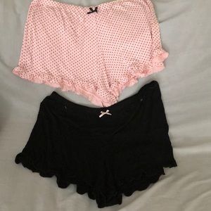 Pajama shorts